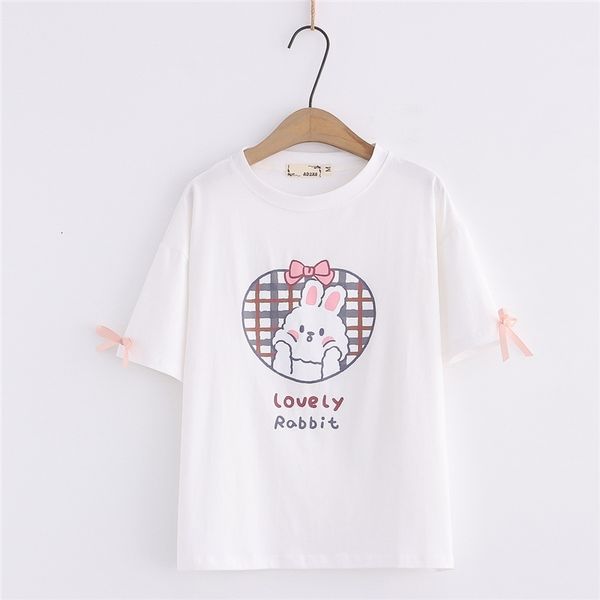 women's t-shirt japanese cute cartoon graphic t shirts women kawaii clothes anime bunny girls tee female summer rabbit funny, White
women's t-shirt japanese cute cartoon graphic t shirts women kawaii clothes anime bunny girls tee female summer rabbit funny, White