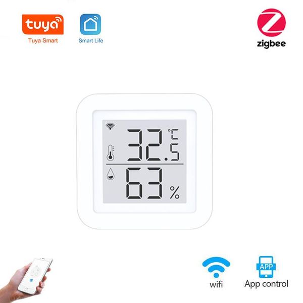smart home control tuya zigbee digital hygrometer wireless gateway 2 lcd screen intelligent linkage life app sensor
smart home control tuya zigbee digital hygrometer wireless gateway 2 lcd screen intelligent linkage life app sensor