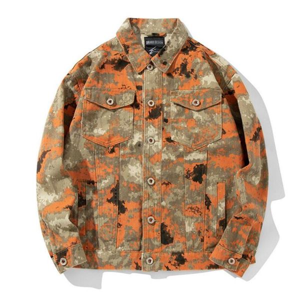 men camouflage denim jackets coats man cotton loose casual jeans spring autumn size 4xl men's, Black;brown
men camouflage denim jackets coats man cotton loose casual jeans spring autumn size 4xl men's, Black;brown