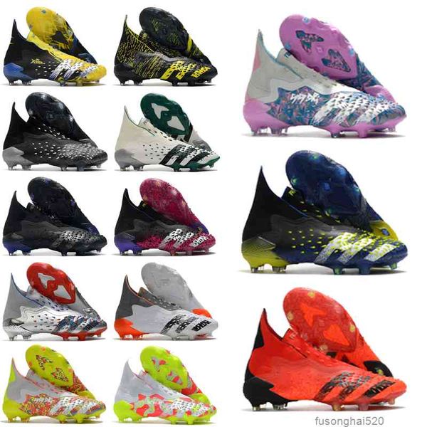 2022 2021 mens soccer boots predator freak+ fg football shoes football cleats high ankle black blue yellow red size us 6.5-11.5
2022 2021 mens soccer boots predator freak+ fg football shoes football cleats high ankle black blue yellow red size us 6.5-11.5