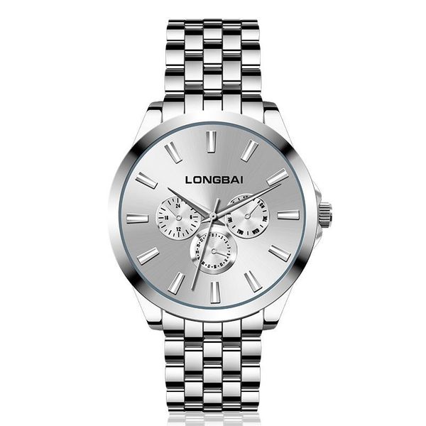 wristwatches the steel men's watch business casual three waterproof luminous quartz for men relojes para hombre wristwatch mens, Slivery;brown
wristwatches the steel men's watch business casual three waterproof luminous quartz for men relojes para hombre wristwatch mens, Slivery;brown
