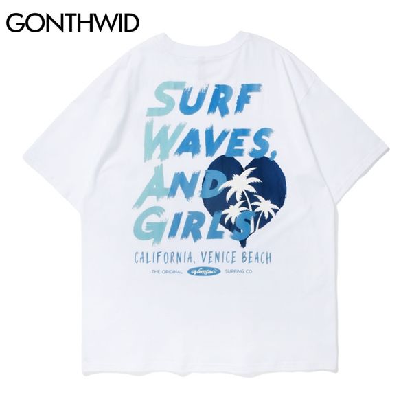 hip hop tees shirts graffiti waves girls short sleeve tshirts streetwear harajuku casual cotton loose 210602, White;black 
hip hop tees shirts graffiti waves girls short sleeve tshirts streetwear harajuku casual cotton loose 210602, White;black