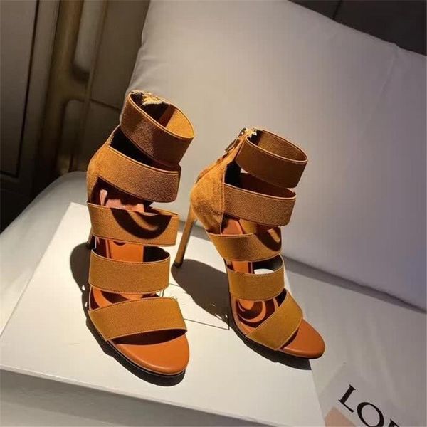 sandals gladiator women luxury designer ankle shoes woman thin high heels runway peep toe brand, Black
sandals gladiator women luxury designer ankle shoes woman thin high heels runway peep toe brand, Black