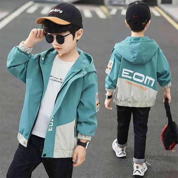 korean hooded jackets for teenage school boys letter print sport coats autumn spring children outerwear 4 8 12 14 years 210622, Blue;gray
korean hooded jackets for teenage school boys letter print sport coats autumn spring children outerwear 4 8 12 14 years 210622, Blue;gray