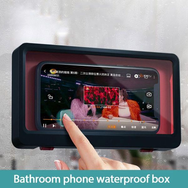 universal waterproof phone case water proof bag mobile pouch wall mounted holder bathroom toilet storage cell mounts & holders
universal waterproof phone case water proof bag mobile pouch wall mounted holder bathroom toilet storage cell mounts & holders