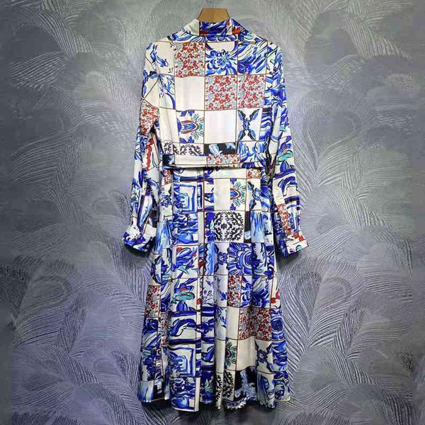 dress seqinyy vintage blue flowers plaid printing spring fashion design feminine casual runway elegant high quality, Black;gray
dress seqinyy vintage blue flowers plaid printing spring fashion design feminine casual runway elegant high quality, Black;gray