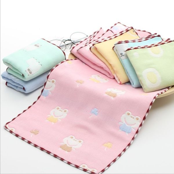 handkerchief six children's multi layer gauze small 25 * 50 cartoon face towel, White
handkerchief six children's multi layer gauze small 25 * 50 cartoon face towel, White