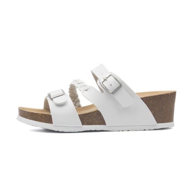 slippers fashion wedge cork slipper 2021 women summer beach trifle casual cross buckle med heel outside slide shoe size35-40, Black
slippers fashion wedge cork slipper 2021 women summer beach trifle casual cross buckle med heel outside slide shoe size35-40, Black
