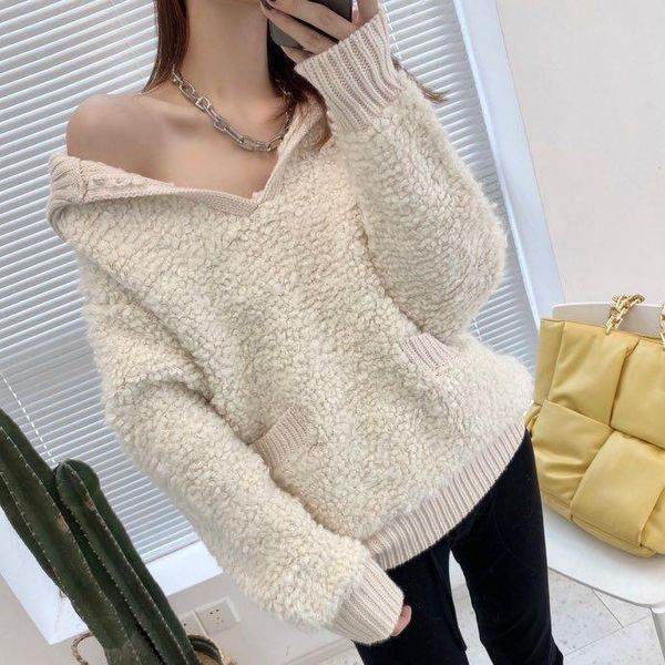 fashion women's sweaters 2021 runway luxury european design party style clothing, White;black
fashion women's sweaters 2021 runway luxury european design party style clothing, White;black