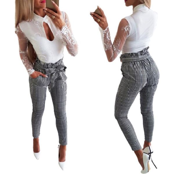 women's pants & capris trousers tall waist falbala adornment grid leisure female pencil woman gothic harajuku, Black;white
women's pants & capris trousers tall waist falbala adornment grid leisure female pencil woman gothic harajuku, Black;white