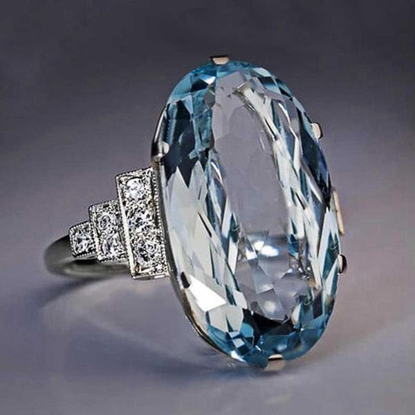 wedding rings female sky blue ring oversized oval stone party women crystal luxury jewelry gift drop in stock, Slivery;golden
wedding rings female sky blue ring oversized oval stone party women crystal luxury jewelry gift drop in stock, Slivery;golden