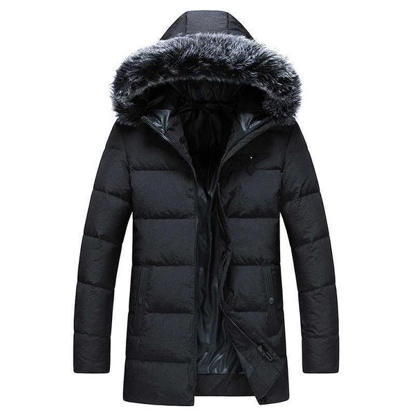 men's down & parkas 90% white duck down et medium length 2022 korean youth plush thickened hooded men's coat, Black
men's down & parkas 90% white duck down et medium length 2022 korean youth plush thickened hooded men's coat, Black