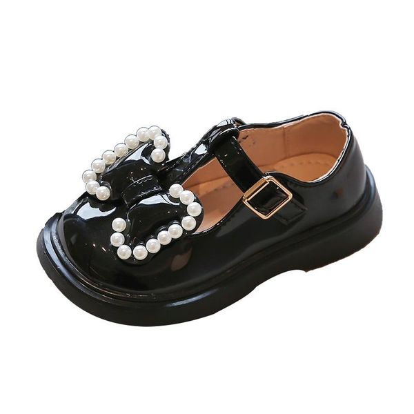 flat shoes girls princess pearl bow-knot single sweet cute girls' leather 2021 autumn black soft sole performance, Black;grey
flat shoes girls princess pearl bow-knot single sweet cute girls' leather 2021 autumn black soft sole performance, Black;grey