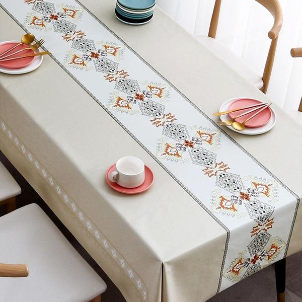 table cloth simple creative runner tablecloth waterproof, oil-proof, scald-proof, disposable, suitable for living room and dining
table cloth simple creative runner tablecloth waterproof, oil-proof, scald-proof, disposable, suitable for living room and dining