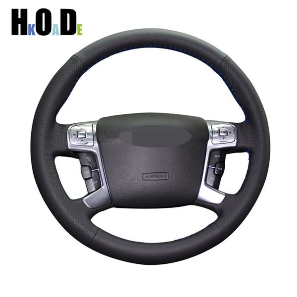 black artificial leather covers hand-stitched car steering wheel cover for mondeo mk4 2007-2012 s-max 2008
black artificial leather covers hand-stitched car steering wheel cover for mondeo mk4 2007-2012 s-max 2008
