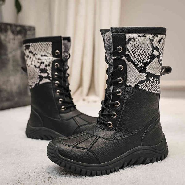 boots jumpmore waterproof winter women keep warm mid-calf snow ladies lace-up comfortable 4pag, Black
boots jumpmore waterproof winter women keep warm mid-calf snow ladies lace-up comfortable 4pag, Black