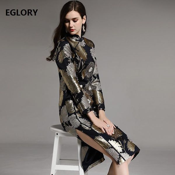 casual dresses brand chinese dress women luxurious hand made beading embroidery long sleeve party midi vintage retro femme, Black;gray
casual dresses brand chinese dress women luxurious hand made beading embroidery long sleeve party midi vintage retro femme, Black;gray