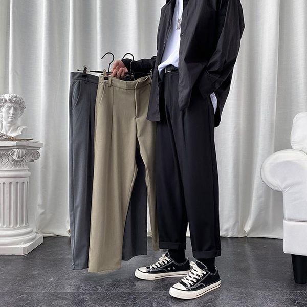 men's pants harajuku korean fashion hougong 2021 street clothes black wide leg retro leisure jogging
men's pants harajuku korean fashion hougong 2021 street clothes black wide leg retro leisure jogging