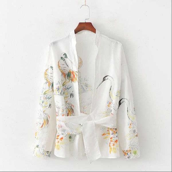 women summer womens shirt fashion animal print white za blouse chic female long sleeve silk cardigan shirts blusas mujer de
women summer womens shirt fashion animal print white za blouse chic female long sleeve silk cardigan shirts blusas mujer de