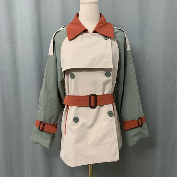 women trench coat spring autumn elegant women's fashion long sleeves outwear ladies female a4183 210428, Tan;black
women trench coat spring autumn elegant women's fashion long sleeves outwear ladies female a4183 210428, Tan;black