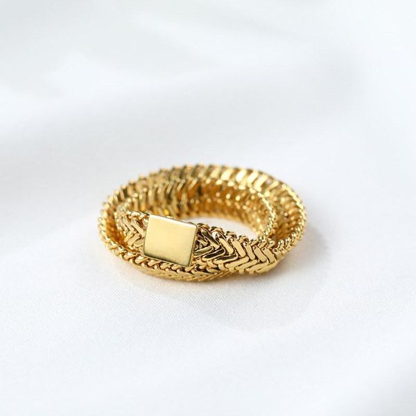 cluster rings summer fashion snake bone soft chain ring for women hip hop punk minimalist fold wear party jewelry accessories, Golden;silver
cluster rings summer fashion snake bone soft chain ring for women hip hop punk minimalist fold wear party jewelry accessories, Golden;silver