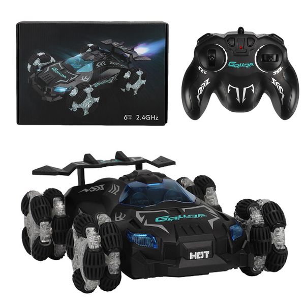 2.4G RC Drift Spray Racing 360 Degree rotation music lighting electric Remote Control Car RC Car Toy for kids
2.4G RC Drift Spray Racing 360 Degree rotation music lighting electric Remote Control Car RC Car Toy for kids