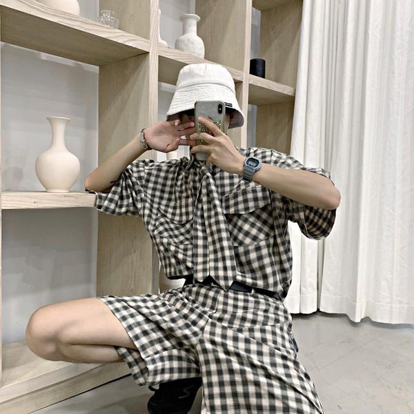 men's suits & blazers 2021 spring and summer korean version of the small fresh square grid red to send a tie casual suit m-xl, White;black
men's suits & blazers 2021 spring and summer korean version of the small fresh square grid red to send a tie casual suit m-xl, White;black