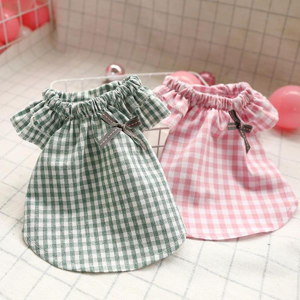 dog apparel small cat shirt dress plaid bow design spring/summer t-shirt for dogs cats medium
dog apparel small cat shirt dress plaid bow design spring/summer t-shirt for dogs cats medium