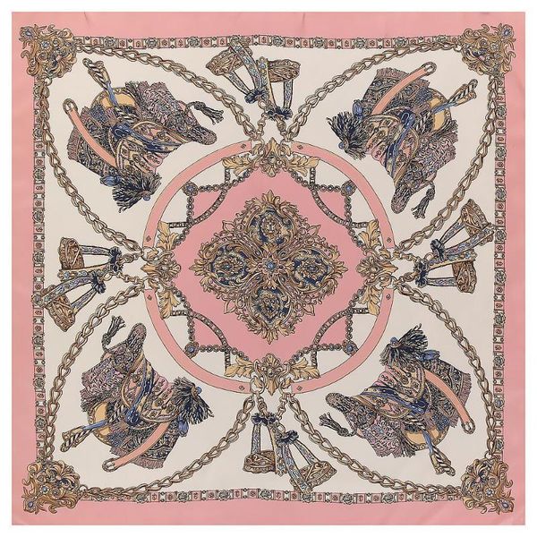 spring saddle chain gemstone ladies silk scarf square shawl generous sun protection support wholesale scarves, Blue;gray
spring saddle chain gemstone ladies silk scarf square shawl generous sun protection support wholesale scarves, Blue;gray