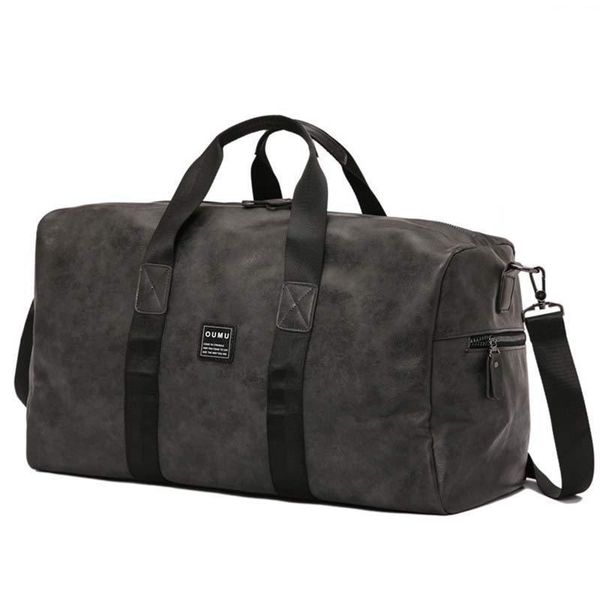 travel bag men's handbag large capacity short business trip leather gym over one shoulder duffel bags
travel bag men's handbag large capacity short business trip leather gym over one shoulder duffel bags