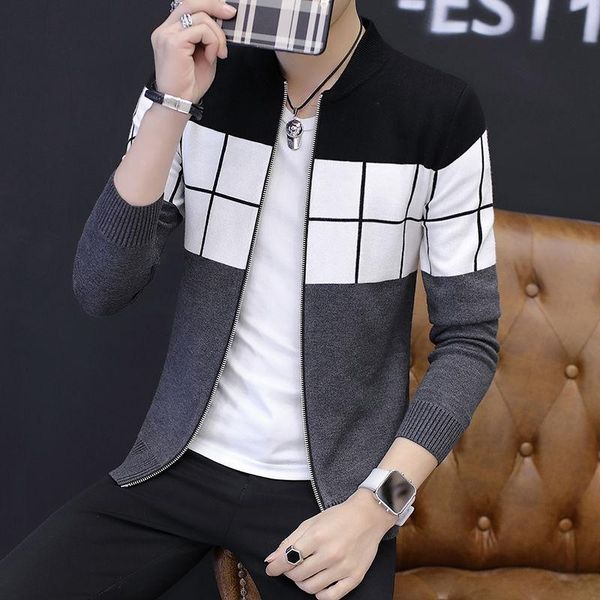 men's jackets jacket spring and autumn 2021 fashion casual knitted cardigan clothes, Black;brown
men's jackets jacket spring and autumn 2021 fashion casual knitted cardigan clothes, Black;brown
