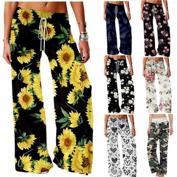 2021 new print yoga wide leg pants, Black
2021 new print yoga wide leg pants, Black
