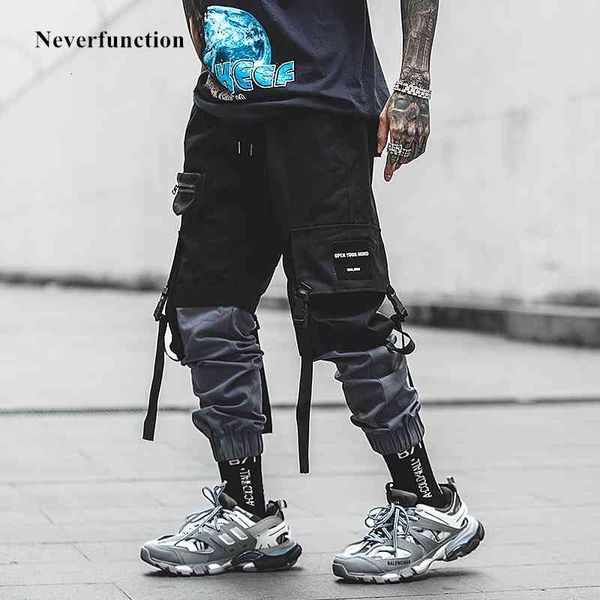 pant black gray stitching men multi-pocket joggers personality elastic waist hip hop streetwear
pant black gray stitching men multi-pocket joggers personality elastic waist hip hop streetwear