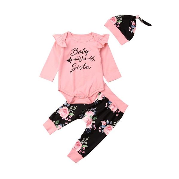 clothing sets born baby girls boys 3pcs toddler infant clothes long sleeve letter print romper+ floral pants +cotton hat outfits set, White
clothing sets born baby girls boys 3pcs toddler infant clothes long sleeve letter print romper+ floral pants +cotton hat outfits set, White