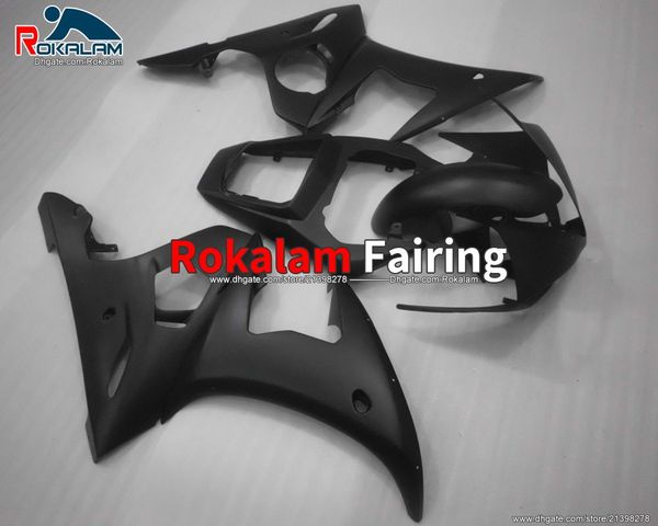 matte black bodyworks for yamaha yzf-r6 05 yzfr6 yzf r6 2005 yzf600 yzf 600 2005 fairings covers (injection molding)
matte black bodyworks for yamaha yzf-r6 05 yzfr6 yzf r6 2005 yzf600 yzf 600 2005 fairings covers (injection molding)