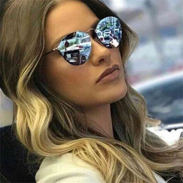 nywooh cat eye sunglasses women luxury coating mirrors sunglasses women's retro random metal glasses uv400, Silver
nywooh cat eye sunglasses women luxury coating mirrors sunglasses women's retro random metal glasses uv400, Silver
