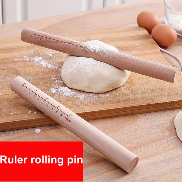 rolling pins & pastry boards 1pc solid wood pin cookie cake roller with scale household dumpling wrapper stick small baked baking utensils
rolling pins & pastry boards 1pc solid wood pin cookie cake roller with scale household dumpling wrapper stick small baked baking utensils