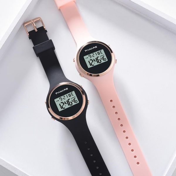 wristwatches synoke woman digital watches fashion ultra-thin alarm led pink ladies wristwatch waterproof sports watch for women montre femme, Slivery;brown
wristwatches synoke woman digital watches fashion ultra-thin alarm led pink ladies wristwatch waterproof sports watch for women montre femme, Slivery;brown