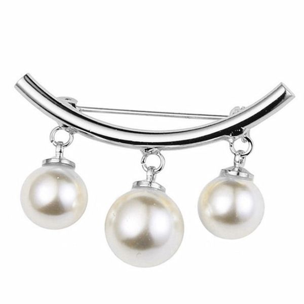 anti light pearl brooch pin buckle with european and american fashion temperament, Gray
anti light pearl brooch pin buckle with european and american fashion temperament, Gray