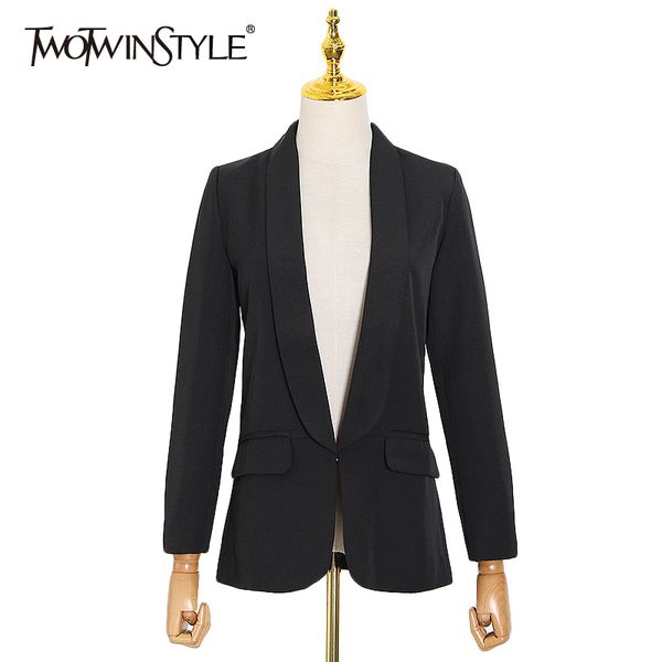 casual minimalist white blazer for women notched long sleeve korean ol blazers female fashion clothing autumn 210524, White;black
casual minimalist white blazer for women notched long sleeve korean ol blazers female fashion clothing autumn 210524, White;black