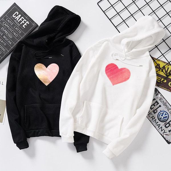 women's hoodies & sweatshirts fashion womens plus velvet sweatshirt hooded winter casual loose large size heart print, Black
women's hoodies & sweatshirts fashion womens plus velvet sweatshirt hooded winter casual loose large size heart print, Black