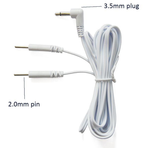10 pieces replacement 2-pin electrode lead wires connector cables jack dc head 3.5mm connect physiotherapy machine or tens unit
10 pieces replacement 2-pin electrode lead wires connector cables jack dc head 3.5mm connect physiotherapy machine or tens unit