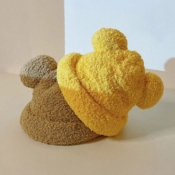 double pompom baby hat plush warm baby boys girls cap beanies solid color winter kids children hat bonnet, Yellow
double pompom baby hat plush warm baby boys girls cap beanies solid color winter kids children hat bonnet, Yellow