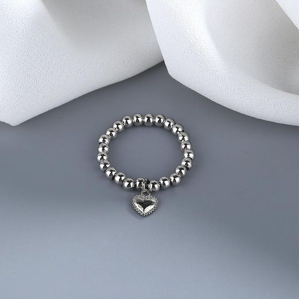 wedding rings korean fashion elastic rope metal beads ring elegant simple female heart-shaped pendant women party jewelry girl gift, Slivery;golden
wedding rings korean fashion elastic rope metal beads ring elegant simple female heart-shaped pendant women party jewelry girl gift, Slivery;golden