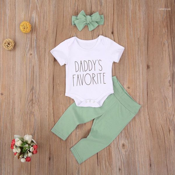 clothing sets baby & children's 0-24 months girls clothes se letters printed pattern white romper + green long pants headdress11
clothing sets baby & children's 0-24 months girls clothes se letters printed pattern white romper + green long pants headdress11
