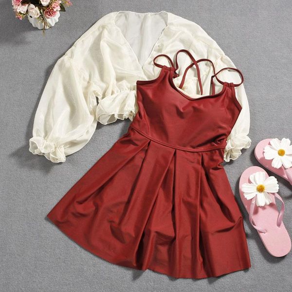 women solid one piece swimwear bathing suit with cover up swim beach dress summer swimsuit swimdress holiday wear one-piece suits
women solid one piece swimwear bathing suit with cover up swim beach dress summer swimsuit swimdress holiday wear one-piece suits