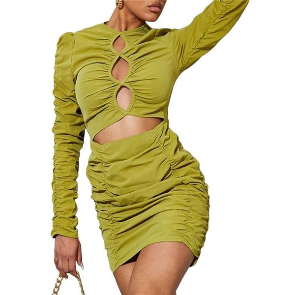 casual dresses solid color bodycon mini dress women hollow out long sleeve skinny club outfits autumn 2021 party sundress, Black;gray
casual dresses solid color bodycon mini dress women hollow out long sleeve skinny club outfits autumn 2021 party sundress, Black;gray
