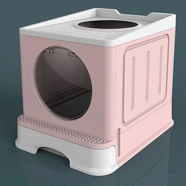 other cat supplies litter box folding large enough pet boxes front enter & exist closed tray toilet w/ lid scoop
other cat supplies litter box folding large enough pet boxes front enter & exist closed tray toilet w/ lid scoop