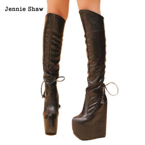 zapatos tacn alto 17 cm para mujer, cuas botas largas por encima de la rodilla, altas hasta el muslo, Black
zapatos tacn alto 17 cm para mujer, cuas botas largas por encima de la rodilla, altas hasta el muslo, Black