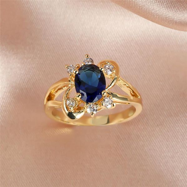 wedding rings vintage female blue crystal stone jewelry charm gold color thin for women luxury oval zircon engagement ring, Slivery;golden
wedding rings vintage female blue crystal stone jewelry charm gold color thin for women luxury oval zircon engagement ring, Slivery;golden